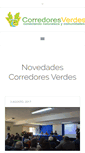 Mobile Screenshot of corredoresverdes.cl